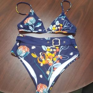 NWT Cupshe High Waisted Bikini